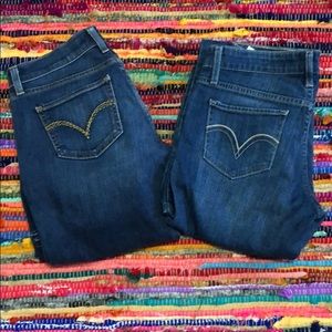 2 Pair of Levi Jeans